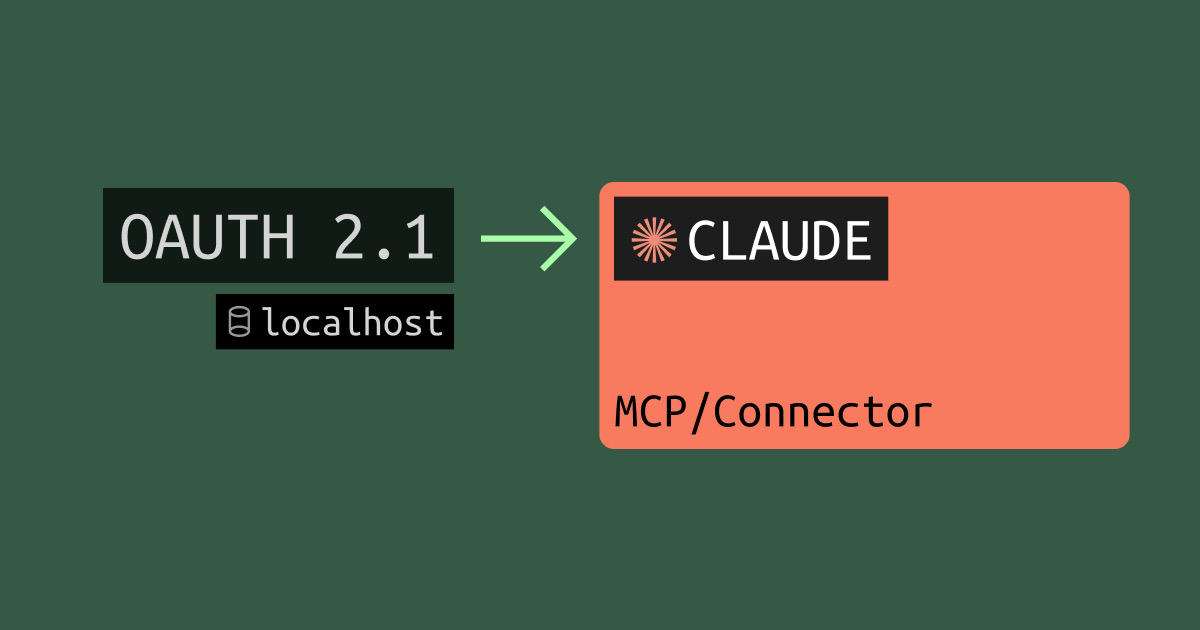 Add OAuth 2.1 to Your MCP Server (and Why the URL Has to Stay Put ...